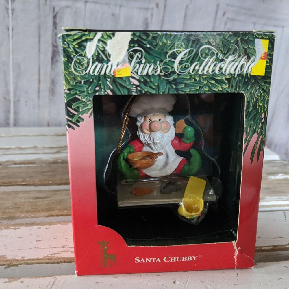 Vtg 1991 Santa’s Best Santakins Collectables Santa